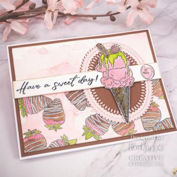 Creative Expressions - Stempelset A5 "Sweet Day" Clear Stamps