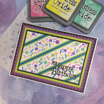 Creative Expressions - Schablone "Party Poppers" Layering Stencil