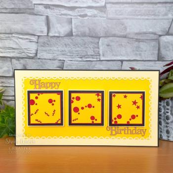 Creative Expressions - Schablone "Party Poppers" Layering Stencil