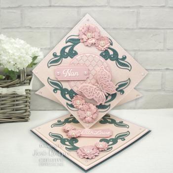 Creative Expressions - Stanzschablone "Wings of Wonder Cherry Blossom Flower & Flourish Corner" Craft Dies