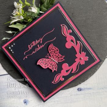 Creative Expressions - Stanzschablone "Wings of Wonder Cherry Blossom Flower & Flourish Corner" Craft Dies