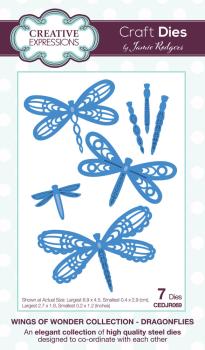 Creative Expressions - Stanzschablone "Wings of Wonder Dragonflies" Craft Dies