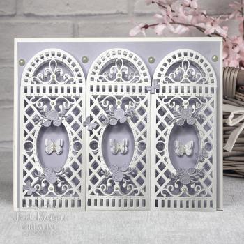 Creative Expressions - Stanzschablone "Wings of Wonder Rose Trellis Panel" Craft Dies