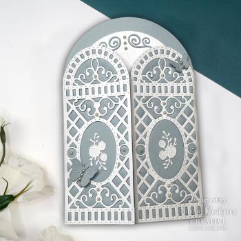 Creative Expressions - Stanzschablone "Wings of Wonder Rose Trellis Panel" Craft Dies