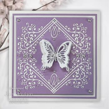 Creative Expressions - Stanzschablone "Wings of Wonder Swirl Corner Duo" Craft Dies