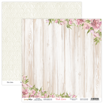 ScrapBoys - Designpapier "First Love" Paper Pack 6x6 Inch - 24 Bogen