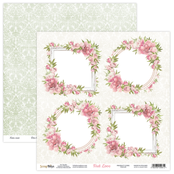 ScrapBoys - Designpapier "First Love" Paper Pack 6x6 Inch - 24 Bogen