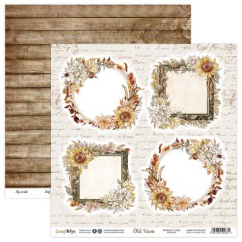 ScrapBoys - Designpapier "Old Farm" Paper Pack 12x12 Inch - 12 Bogen