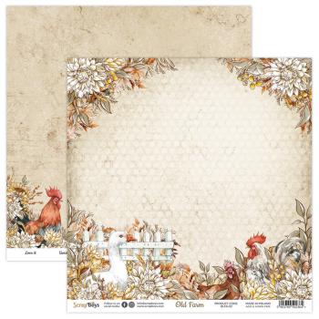 ScrapBoys - Designpapier "Old Farm" Paper Pack 6x6 Inch - 24 Bogen