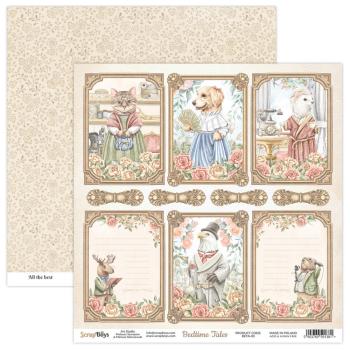 ScrapBoys - Designpapier "Bedtime Tales" Paper Pack 12x12 Inch - 12 Bogen