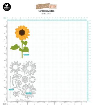 Studio Light - Stanzschablone "Layered Sunflower" Dies