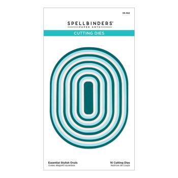 Spellbinders - Stanzschablone "Essential Stylish Ovals" Dies