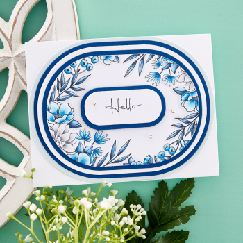 Spellbinders - Stanzschablone "Essential Stylish Ovals" Dies