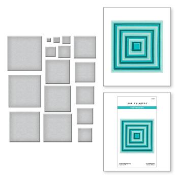 Spellbinders - Stanzschablone "Everlasting Squares" Dies