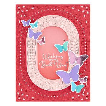 Spellbinders - Glimmer Hot Foil Plate "Fluttering By"