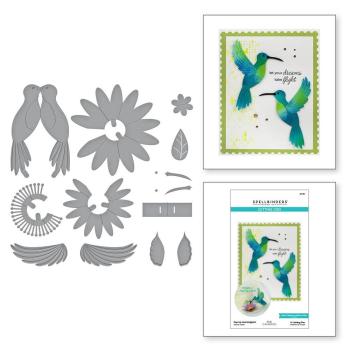 Spellbinders - Stanzschablone "Pop-Up Hummingbird" Dies