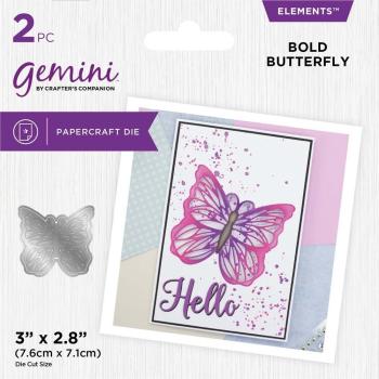 Gemini - Stanzschablone "Bold Butterfly" Elements Dies