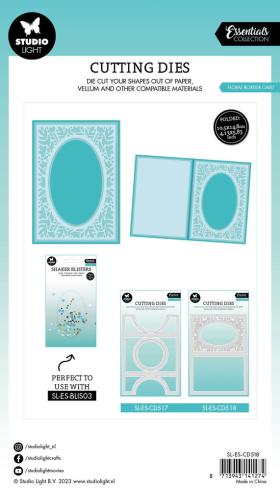 Studio Light - Stanzschablone "Floral Border Card" Dies