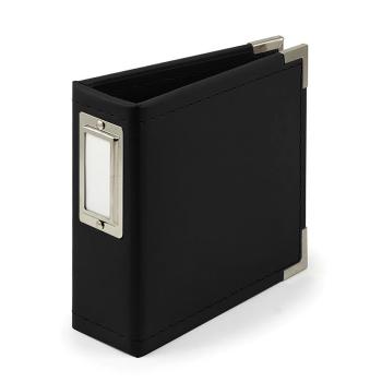 We R Memory Keepers - Classic Leather Ring Album "Black"