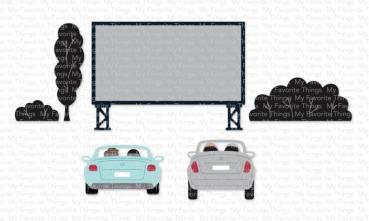 My Favorite Things - Stanzschablone "Movie Screen" Die-namics