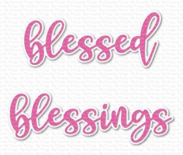 My Favorite Things - Stanzschablone "Blessings" Die-namics