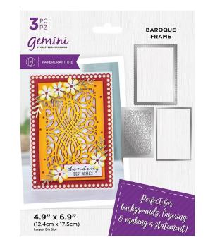 Gemini - Stanzschablone "Baroque Frame" Create-a-Card Dies