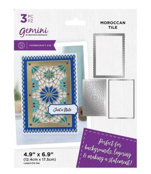 Gemini - Stanzschablone "Moroccan Tile" Create-a-Card Dies