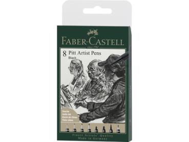 Faber Castell "Pitt Artist Pens Black" 