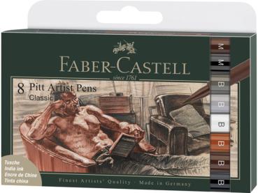 Faber Castell - Pigment-Zeichenstift "Pitt Artist Pens Classic " 