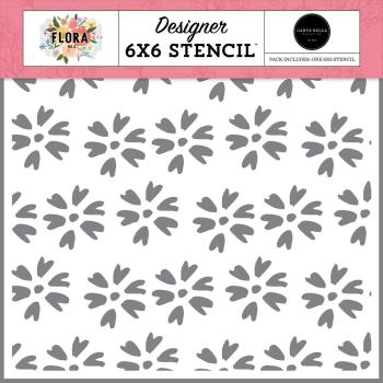 Carta Bella - Schablone 6x6 Inch "Prettiest Picks" Stencil