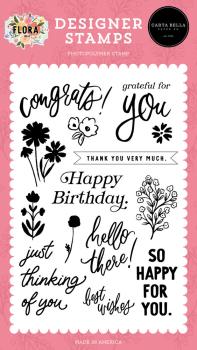 Carta Bella - Stempelset "Grateful For You" Clear Stamps