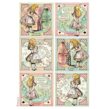 Stamperia - Decopatch Papier "Selection" Decoupage A4 - 6 Bogen  