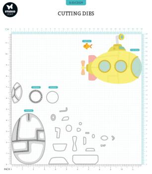 Studio Light - Stanzschablone "Submarine" Dies