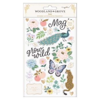 American Crafts - Aufkleber "Woodland Grove" Sticker Book