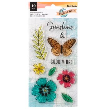 American Crafts - Stempelset "Good Vibes" Clear Stamps