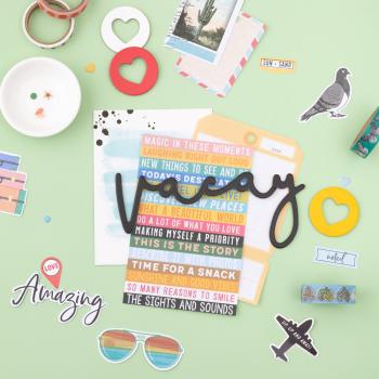 American Crafts - Decorative Tape "Where To Next" Washi Tape