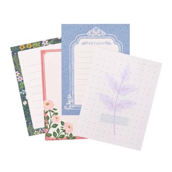 American Crafts "Woodland Grove" Notecard Pad 3x4 Inch