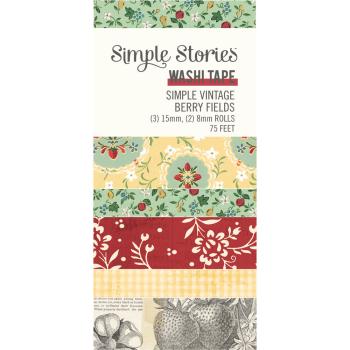 Simple Stories - Washi Tape "Simple Vintage Berry Fields"