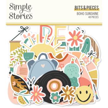 Simple Stories - Stanzteile "Boho Sunshine" Bits & Pieces 