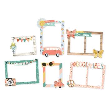 Simple Stories - Chipboard Frames "Boho Sunshine" 