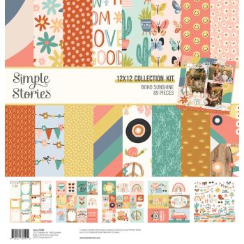 Simple Stories - Collections Kit "Boho Sunshine" 12 Bogen Designpapier