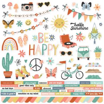 Simple Stories - Collections Kit "Boho Sunshine" 12 Bogen Designpapier