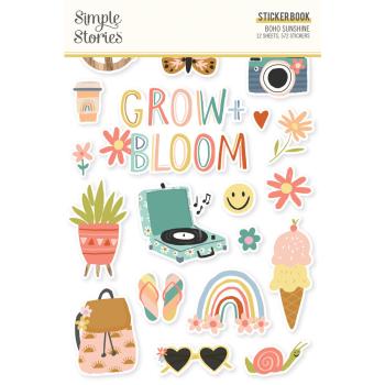 Simple Stories - Aufkleber "Boho Sunshine" Sticker Book