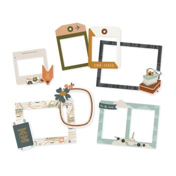 Simple Stories - Chipboard Frames "Here + There" 