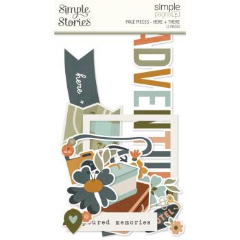 Simple Stories - Collectors Essential Kit "Here + There" 12 Bogen Designpapier