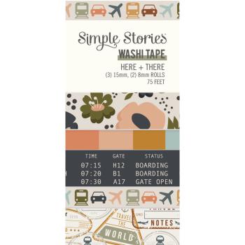 Simple Stories - Washi Tape "Here + There"