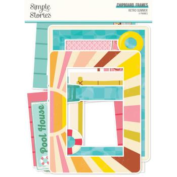 Simple Stories - Chipboard Frames "Retro Summer" 