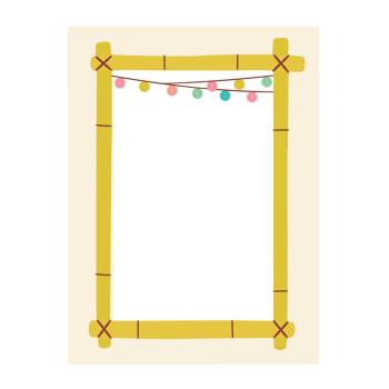 Simple Stories - Chipboard Frames "Retro Summer" 