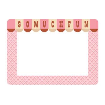 Simple Stories - Chipboard Frames "Retro Summer" 