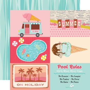 Simple Stories - Collections Kit "Retro Summer" 12 Bogen Designpapier